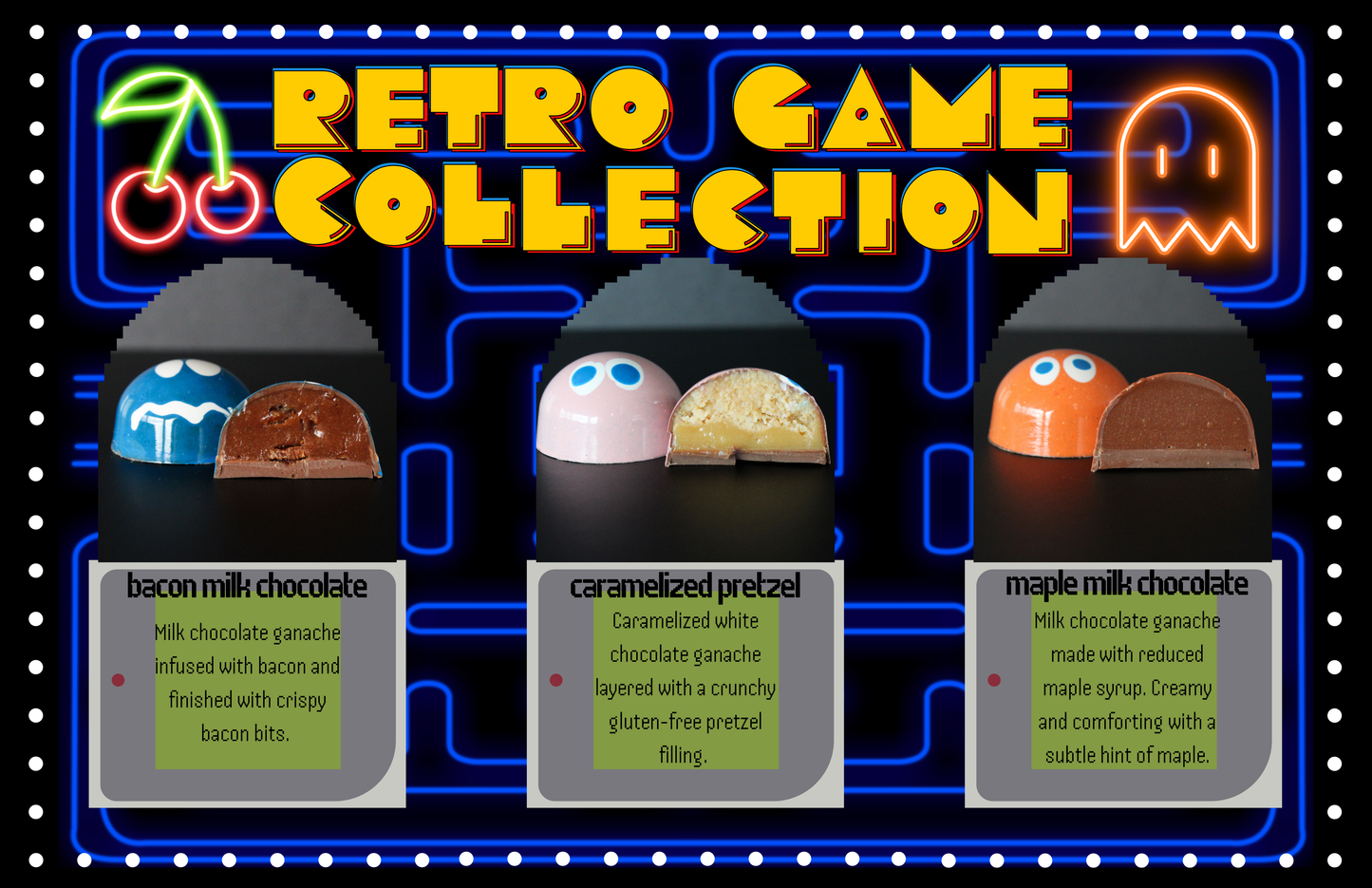 6 pc Retro Game Collection